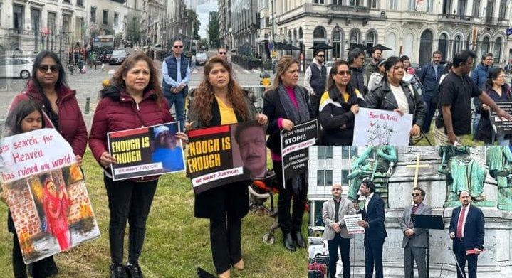Overseas Pakistani Christian Community in Europe Protests Against Mob Violence in Sargodha, Pakistan
